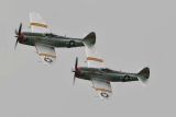 Pair of P-47 Thunderbolts