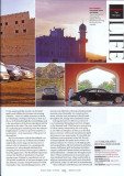 Tatler March 08 - Lifestyle article on Bentley in Oman. All words and images