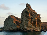 Sun setting on the Pinnacle Rock