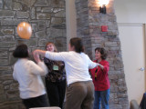 Balloon game at ESOL retreat