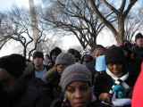 The people behind me after the ceremony ended.