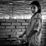 Rural Girl Making a Coffee (Egypt) - Take me a Picture Series