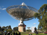 The Dish pointing up