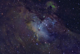 The Eagle Nebula - Full Size Image