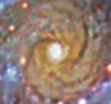 Deep in the core of NGC 2997