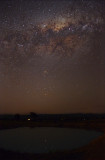 Milky Way over the dam