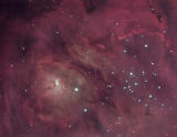 M8  Lagoon Nebula LHaRGB