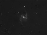 NGC 1365 10min Tak NJP mount unguided and no PEC!
