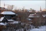 View of Fedoseevskaya street and Kazan Kremlin