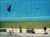 Downtown Miami: Hot wind