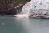 Glacier Calving in Glacier Bay
