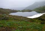 Mountain Lake on Helicopter Ride