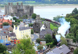 Duchess of Sutherland at Conwy Castle