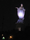 Statue of the Virgin Mary on Cerro San Cristobal