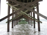 Under Ocean Isle Pier