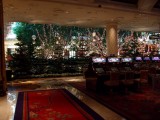 Casino and Christmas Decorations at the Wynn