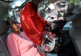 Balloons in the Backseat