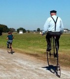 Bike Riders at the George Ranch