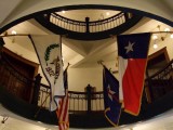 Flags in the Ft . Bend County Courthouse