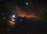 B 33, IC 434 & NGC 2024 - Horse head & Flame Nebula