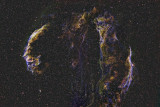 Veil Nebula - In HST palette