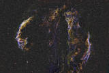 Veil Nebula - In HST palette (high resolution)