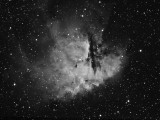 NGC281 - Pacman Nebula in Ha