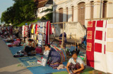 Preparing for Night Market in Luang Prabang