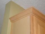 Showing crown molding that I installed