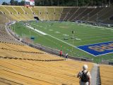 Burkley CA - Carol going into stadium