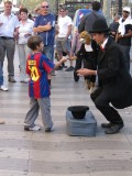 Encounter on La Rambla