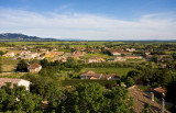 View from upper terrace