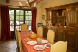 Foyer and dining room