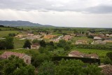 View from lower terrace