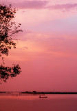 Sunset on the Mekong