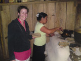 Yvonne and Dońa Mefalia, Miraflor homestay