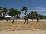 Beach volleyball in João Pessoa