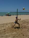 Beach volleyball in João Pessoa