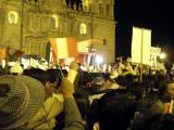 Election fever: right wing extremist Ollanta speaking in Cusco