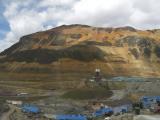 Mining, along way Huancayo - Lima