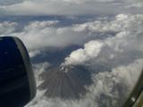 Seems like the Ollague volcano on Chile / Bolivia border (?)