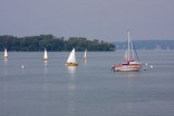 Peaceful sails in Lake Mendotta, Madison