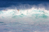 Punishing waves at Hookipa, Maui, Hawaii, USA