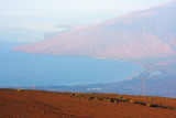 View of the bay on the leeward side,Maui, Hawaii, USA