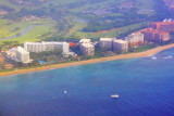 Final fly over Maui, Hawaii, USA