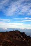 Early morning, the sky turns a beautiful blue, Haleakala National Park, Maui, Hawaii, USA
