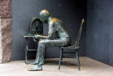 Roosevelt Memorial - Glued to FDR on the radio, Washington D.C.