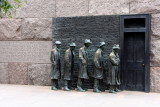 Roosevelt Memorial - the bread line, Washington D.C.