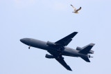 Chicago Air and Water Show 2009 - KC-10 Refueler with imitation bird