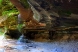 Underbelly of the canyon, Starved Rock State Park, IL